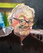 Simon Ellinas (selfportrait) 3ec-TV cartoonist